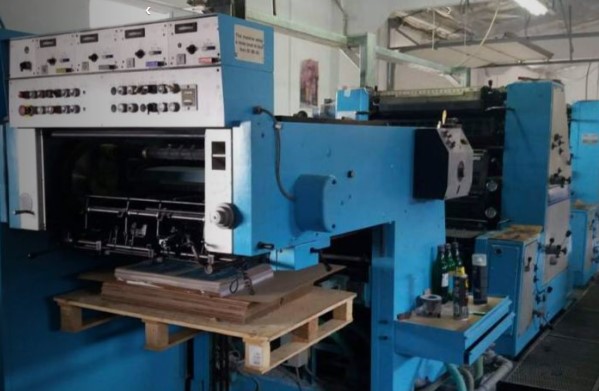 Used printing machinery